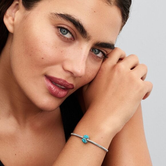 Pandora Turquoise-coloured Ocean Charm - Picture 3 of 5